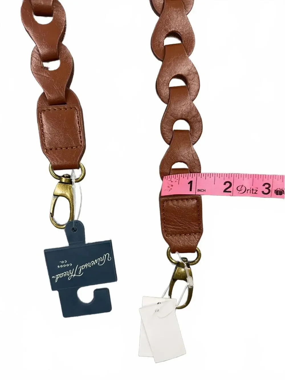 NWT Universal Thread Brown Leather Chain Strap for Bags